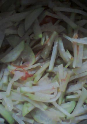 Hình của món Xu hào xào cà chua.