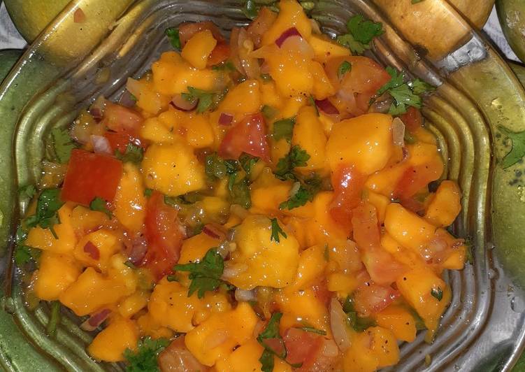 Easiest Way to Prepare Ultimate Mango Salsa #MangoTango