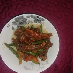 A picture of Pork StirFry.