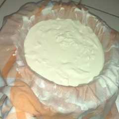 Una foto de Queso crema casero