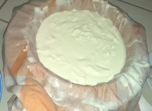 Una foto de Queso crema casero