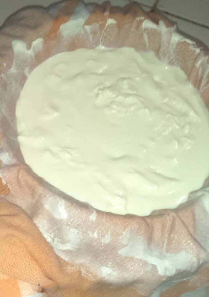 Una foto de Queso crema casero