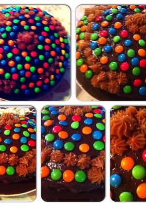 Una foto de Torta Rápida de Chocolate y Rocklets