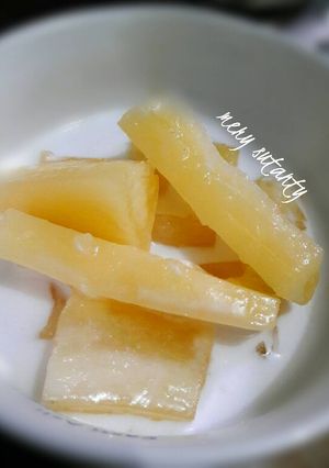 Foto resep Singkong Thailand simple aka sweet cassava