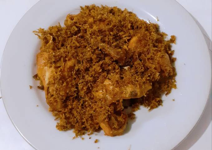 Sayap ayam bumbu lengkuas goreng