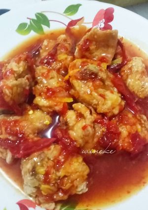 Foto resep Ayam tepung saus thailand