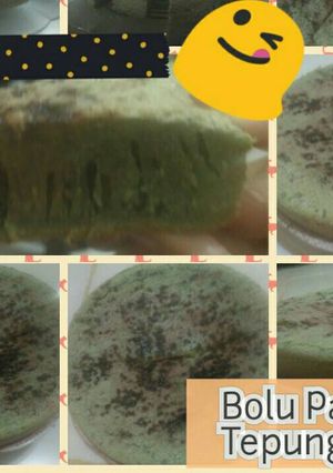 Foto resep "Berbagi Rahmat" - Bolu Pandan Tepung Beras
