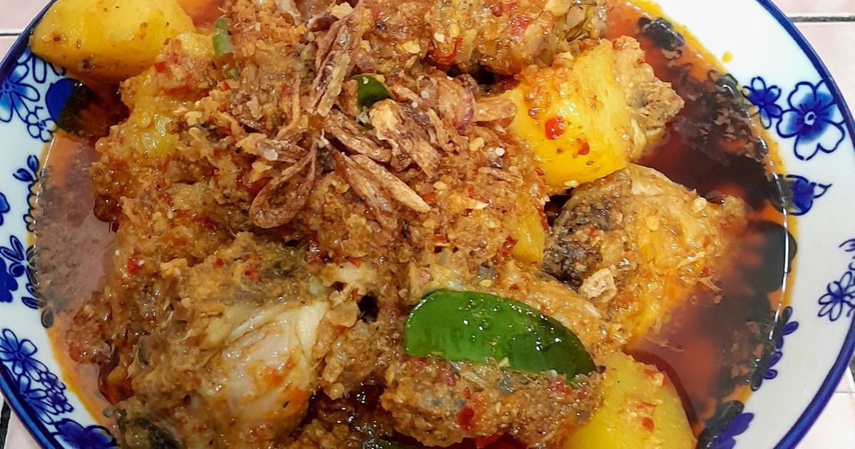 Rendang Ayam sederhana