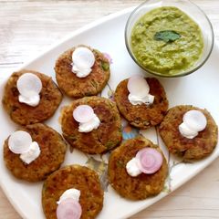A picture of Patoto sprouts tikki.