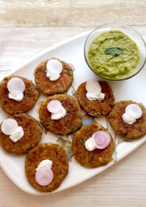 A picture of Patoto sprouts tikki.