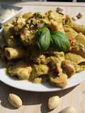 Pasta Scampis et Pesto de Pistaches