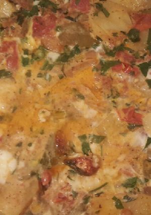 Une photo de Légumes gratinés