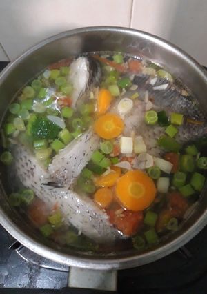 Foto resep Sop ikan gurame (sederhana)