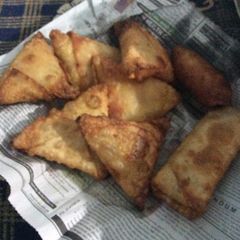 Aloo samosa A picture of Aloo samosa.