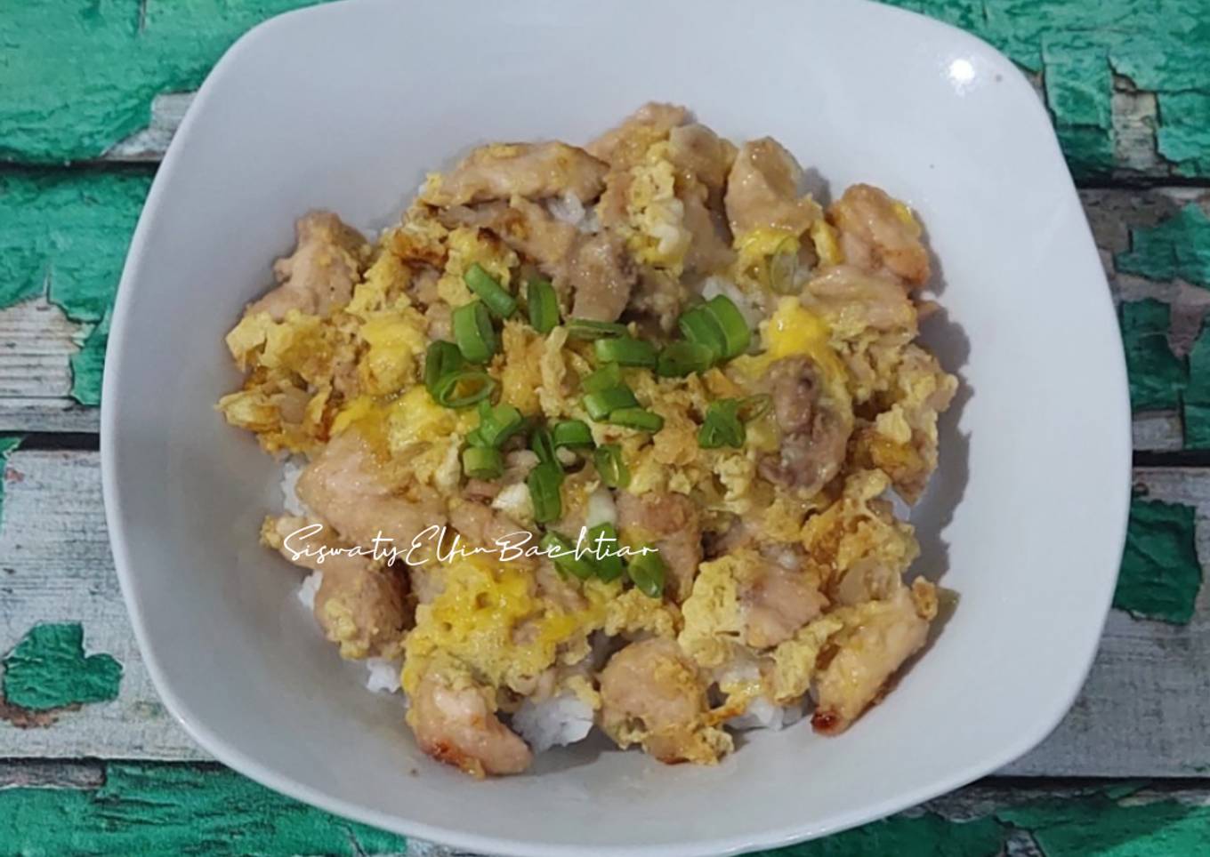 OYAKODON (Nasi Ayam Telur Jepang)