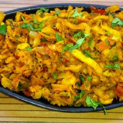 Roti Masala Poha A picture of Roti Masala Poha.