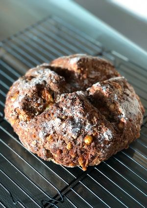 A picture of Stilton & Walnut Soda Bread.