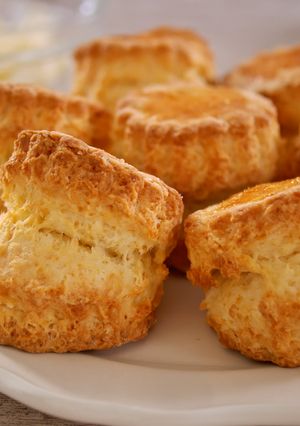 A picture of Easy! Scones! Perfect Tea-time Treat, They are well risen!.