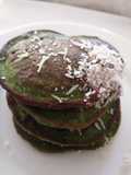 Hot cakes de espinaca 🥞🌿/ low carb / cetogénica