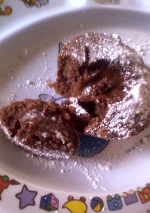 Una foto de Mini Volcanes de Chocolate 🍫🍮