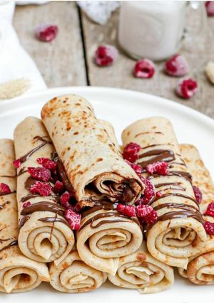 Une photo de Crêpes party à l'eau de fleur d'oranger