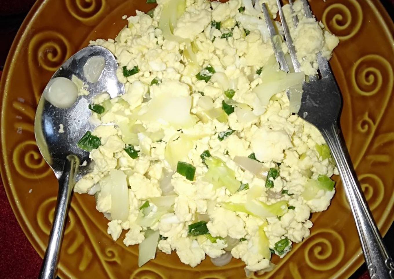 Telur Bebek Orak-Arik Rebus