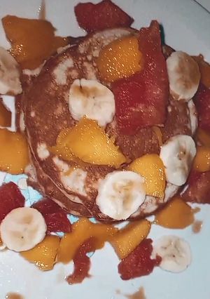 Une photo de Pancakes à la banane