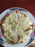 TORTILLA CON ATÚN TIPO PIZZA 😋😂