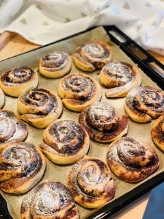 Kakaós csiga recept fotója