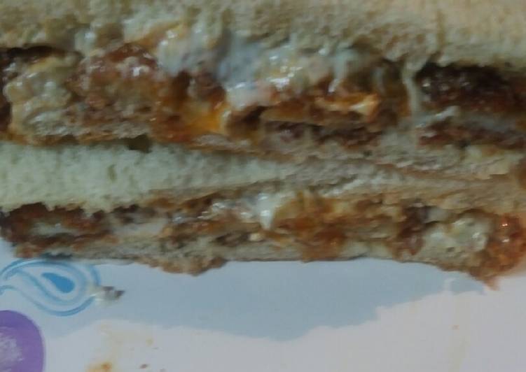 Recipe of Perfect Buffalo Fish Stick Sandwich