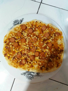 Foto resep Pizza sweet corn sosis cheese