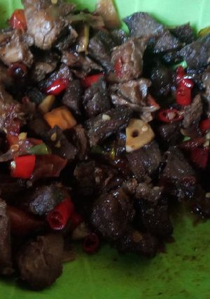 Foto resep Tongseng daging sapi kering