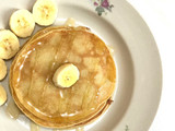 Banana Pancake No Milk (Panekuk Pisang Tanpa Susu)✨