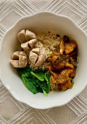 Foto resep Mie Ayam Jamur Rumahan