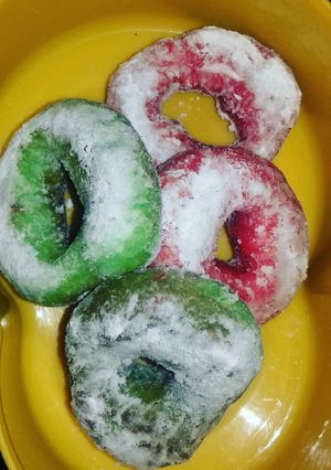 Foto resep Donuts Red Velvet&Pandan