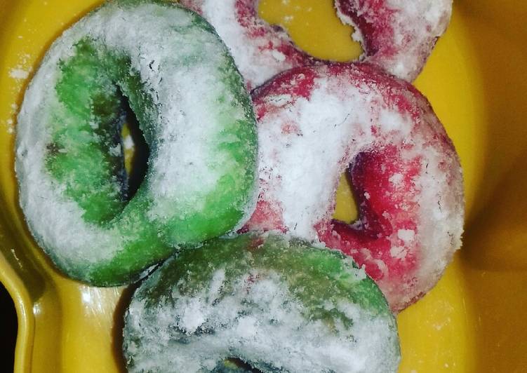 Donuts Red Velvet&Pandan