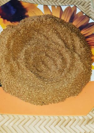 A picture of Indian masala powder.