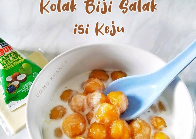 Panduan Masakan Resep Kolak Biji Salak isi Keju