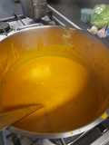 Roasted pumpkin and celeriac soup
