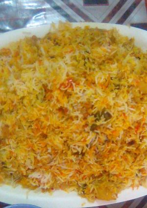 A picture of Bambai biryani #cookpadramadan.