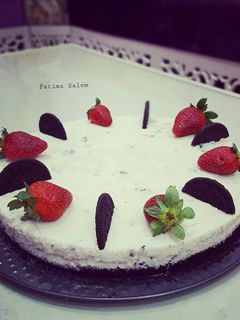 صورة لوصفة تشيز كيك الاوريو