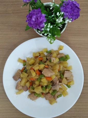 Cara Gampang Membuat Resep Tumis kentang dori sayur yang Sempurna Anti Ribet, Lezat