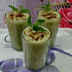 A picture of Mint lassi.