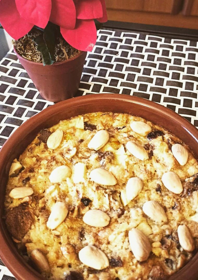 Una foto de Pudding de Panettone y Manzana 🎄