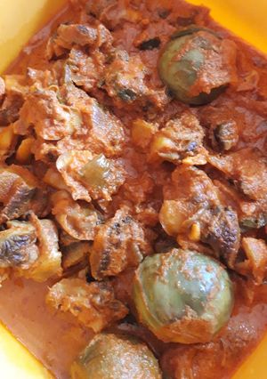 Foto resep Gulai langat sayal dan terung Kaur Bengkulu