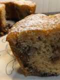 Rosca de kefir con nueces y mermelada de arándanos