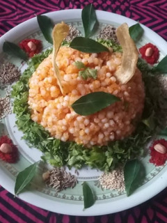 ફરાળી સાબુદાણા અને શીંગદાણા ની ખીચડી (Farali Sabudana Shingdana Khichdi Recipe In Gujarati) રેસીપી મુખ્ય ફોટો