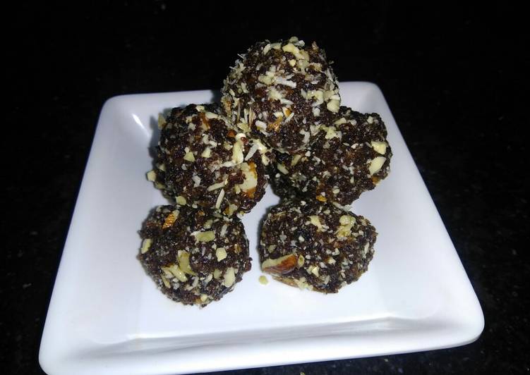 Recipe of Any-night-of-the-week Dates-Dry Fruits Ladoo