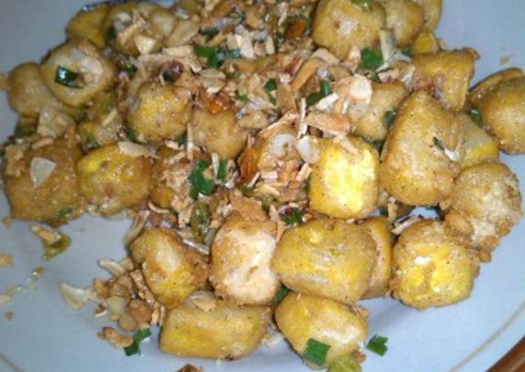 Resep Tahu bawang, Enak