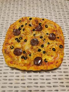 Una foto de Masa de pizza panificadora